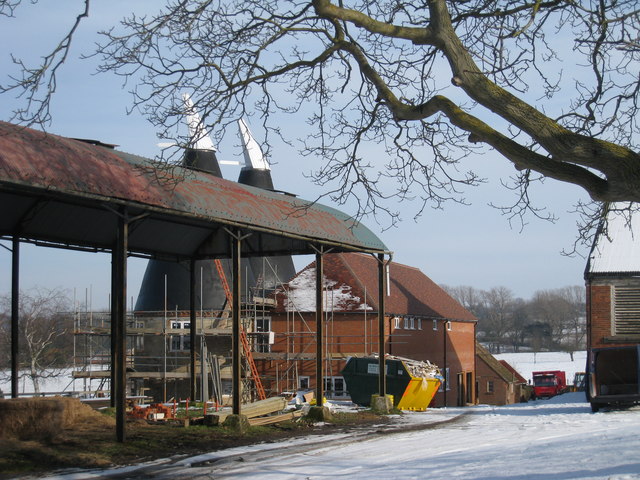 Oast houses nel Kent